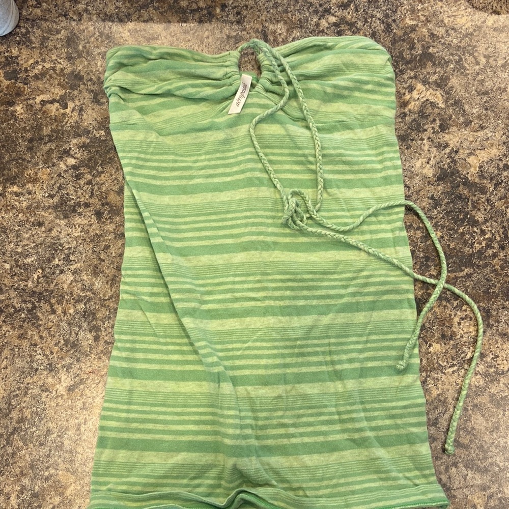 Aeropostale tube top with rope tie. Like new!!